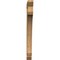 Ekena Millwork Legacy Slat Rough Sawn Bracket, Western Red Cedar, 4"W x 34"D x 46"H BKT04X34X46LEC06RWR - alternate 2